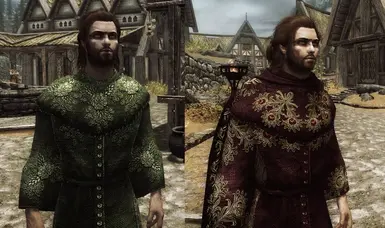 Velvet Robes and Cloaks SSE RU at Skyrim Special Edition Nexus - Mods ...