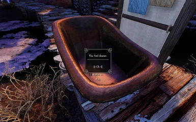 dark tub