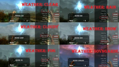 6 Weathers