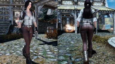Clothing outfit and Light armor