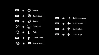 Gamepad Controlmap for One Click Power Attack at Skyrim Special Edition ...