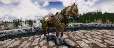 CC Elven Horse Armor Patch