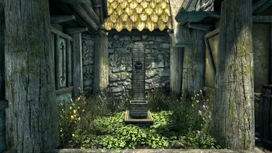 Flower Square Drinking Fountain