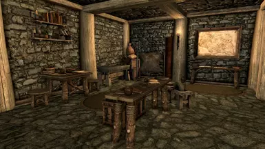 Basement with Map