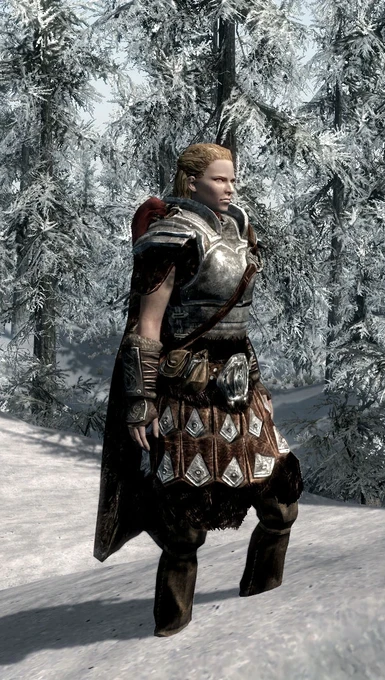Female armor with pants