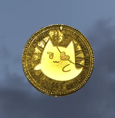 Nyan-Coin replacer at Skyrim Special Edition Nexus - Mods and Community