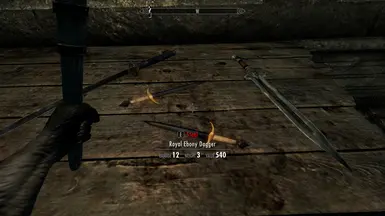 Find the daggers at Sky Haven Temple
