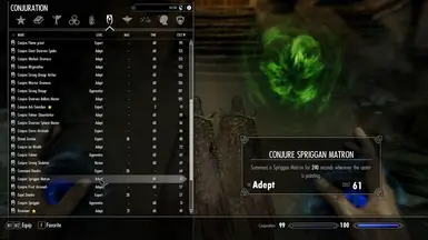 Colored Conjuration SE RU Lang. Translation at Skyrim Special Edition ...