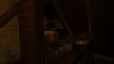 1_4 Interior Upstairs Bed bloodskaal blade and book