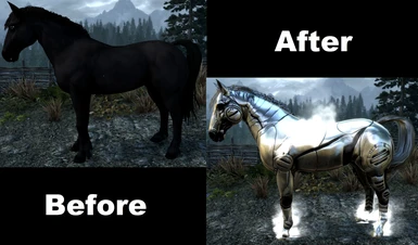 dwemer style horse for Remiel