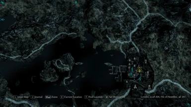 Riften - quest doors - player location 