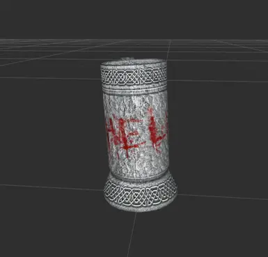 New Tankard Mesh - Blood Help