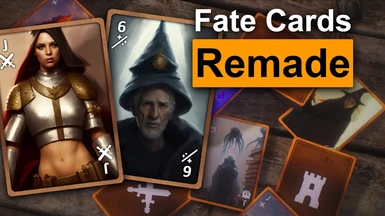 Fate Cards Remade - Legacy of The Dragonborn