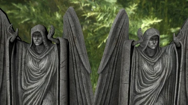 Statue Meridia Before After