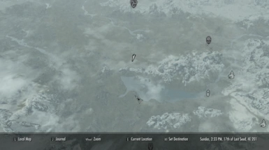 Location of Mystic Vortex on map (at player location, not my pointer)