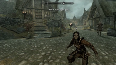 The objective was disabled in vanilla Skyrim, I reenabled the functionality and added the 'Don't move.' option.