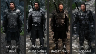 armor options compared to unmodded armor