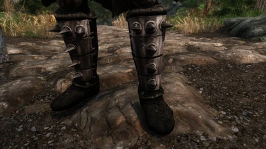 dark and mysterious boots