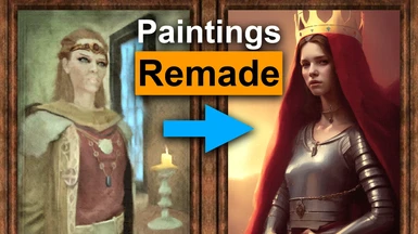Paintings Remade - Legacy of The Dragonborn - Interesting NPCs - Wyrmstooth
