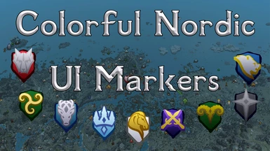 Colorful Nordic UI Markers