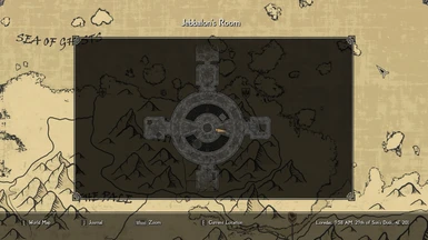 Local map - room is accessible from anywhere