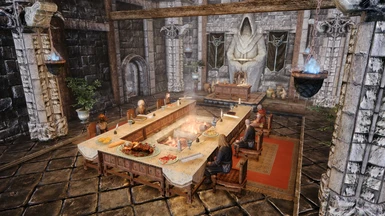 The Arch-Mage's Palace council chamber, were the council of the professors meet every weekend.