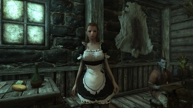skyrim arsenic maid outfit uunp