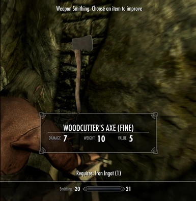 Lost Art Of The Blacksmith Port And Optional Tweaks At Skyrim Special Edition Nexus Mods And