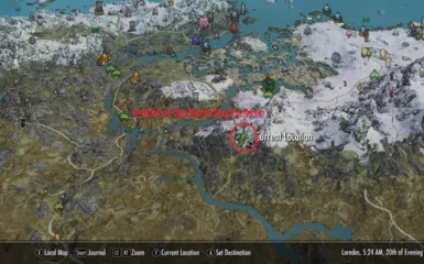 Knight of the Black Skull Location