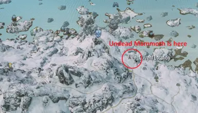 Undead Mammoth Location