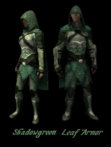 Leaf Armor Shadowgreen