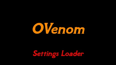 OVenom - Settings Loader