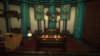 v1 Housecarl room - blue supports and banners not included with mod