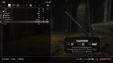 Oblivion's Shadowrend at Skyrim Special Edition Nexus - Mods and Community