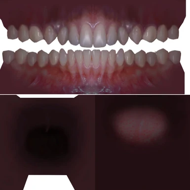 The Pure Skin Original Teeth Texture
