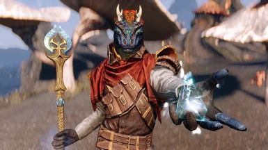 Hott Argonians with Feather Hairs Patch