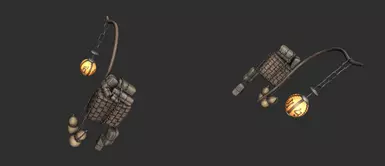 Sadras Travelling Merchant Backpack w/ Light