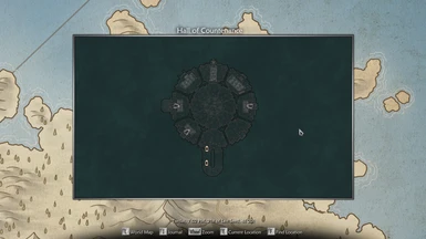 Map (map image itself is from this mod: https://www.nexusmods.com/skyrimspecialedition/mods/62705)