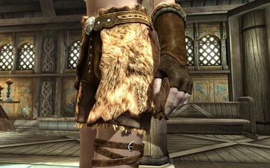 skyrim special edition fur armor mod
