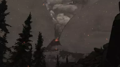 with burning embers (no ENB)