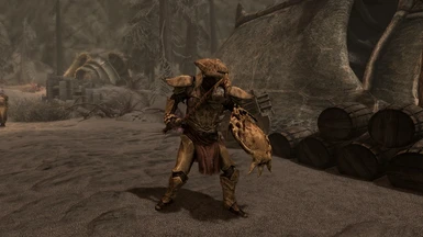 Distinct Improved Bonemold Armor (with BS Bonemold Weapon Pack weapons, or Improved Weapons with the Patch)