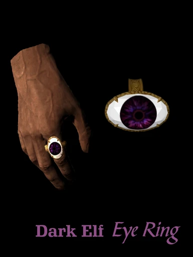 Dark Elf Eye Ring