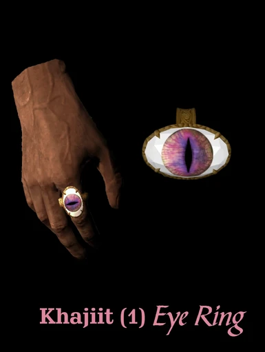 Khajiit1 Eye Ring