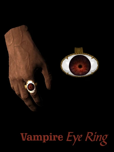 Vampire Eye Ring