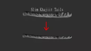 Slim Khajiit Tails