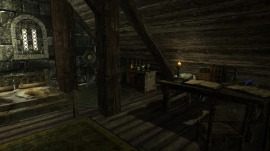 Apothecary bedroom