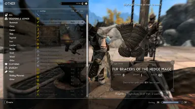 You can make fur armour and stay warm in Skyrim's frigid weather!