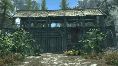 Closed And Guarded Border Gates At Skyrim Special Edition Nexus Mods And Community - how to build skyrim border gates in roblox studio