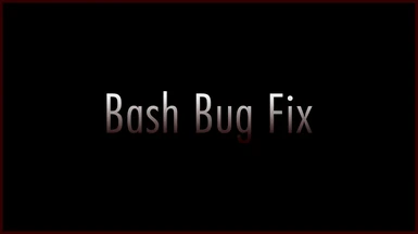 Bash Bug Fix