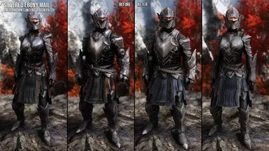 Ebony Armors and Weapons Retexture SE at Skyrim Special Edition Nexus ...